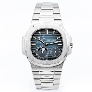 Patek Philippe Nautilus Moon Phase Stainless Steel Watch 5712/1A-001