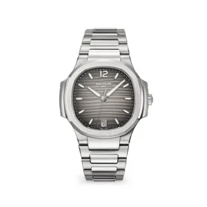 Patek Philippe Ladies Nautilus Gray Dial Stainless Steel 7118/1A-011