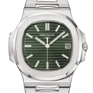 Patek Philippe Nautilus Automatic Olive-Green Dial Watch 5711/1A-014