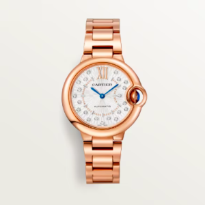 Cartier Ballon Bleu de Cartier Women Automatic Mother of Pearl Alligator Watch WGBB0054