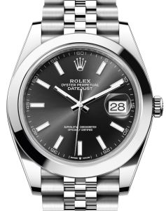 a7 rolex-datejust-41-126300-black-index-domed-stainless-steel-jubilee-41mm-automatic