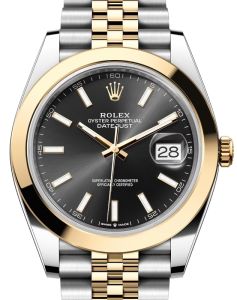 y2 rolex-datejust-41-126303-black-index-yellow-gold-stainless-steel-jubilee