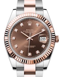 b rolex-datejust-41-126331-chocolate-diamond-fluted-rose-gold-stainless-steel-oyster