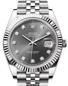 a rolex-datejust-41-126334-slate-diamond-fluted-white-gold-stainless-steel-jubilee-41mm-automatic
