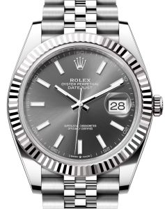a rolex-datejust-41-126334-slate-index-fluted-white-gold-stainless-steel-jubilee-41mm-automatic