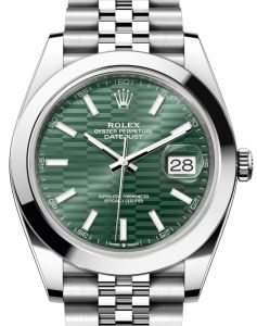 a9 rolex-datejust-41-stainless-steel-mint-green-fluted-motif-index-dial-smooth-bezel-jubilee-bracelet-126300