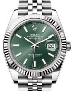 a9 rolex-datejust-41-white-gold-steel-mint-green-index-dial-fluted-bezel-jubilee-bracelet-126334