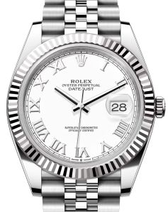 a8 rolex-datejust-41-white-gold-steel-white-roman-dial-fluted-bezel-jubilee-bracelet-126334