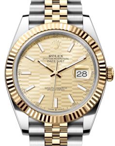 z4 rolex-datejust-41-yellow-gold-steel-golden-fluted-motif-index-dial-fluted-bezel-jubilee-bracelet-126333