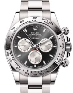 A7 rolex-daytona-white-gold-bright-black-steel-index-dial-white-gold-bezel-oyster-bracelet-126509