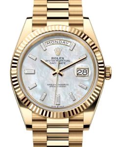 c1 rolex_day-date_40_president_yellow_gold_white_mother_of_pearl_diamond_dial_228238