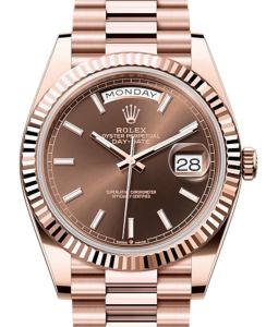 b1 rolex_day-date_40_rose_gold_chocolate_index_dial_fluted_bezel_president_bracelet_228235