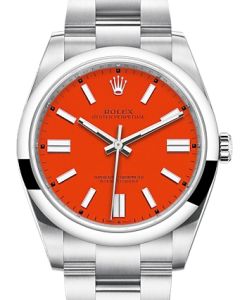 Rolex Oyster Perpetual 41mm Coral Red